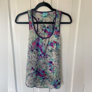 h.i.p. Multicolor Floral Tank Top